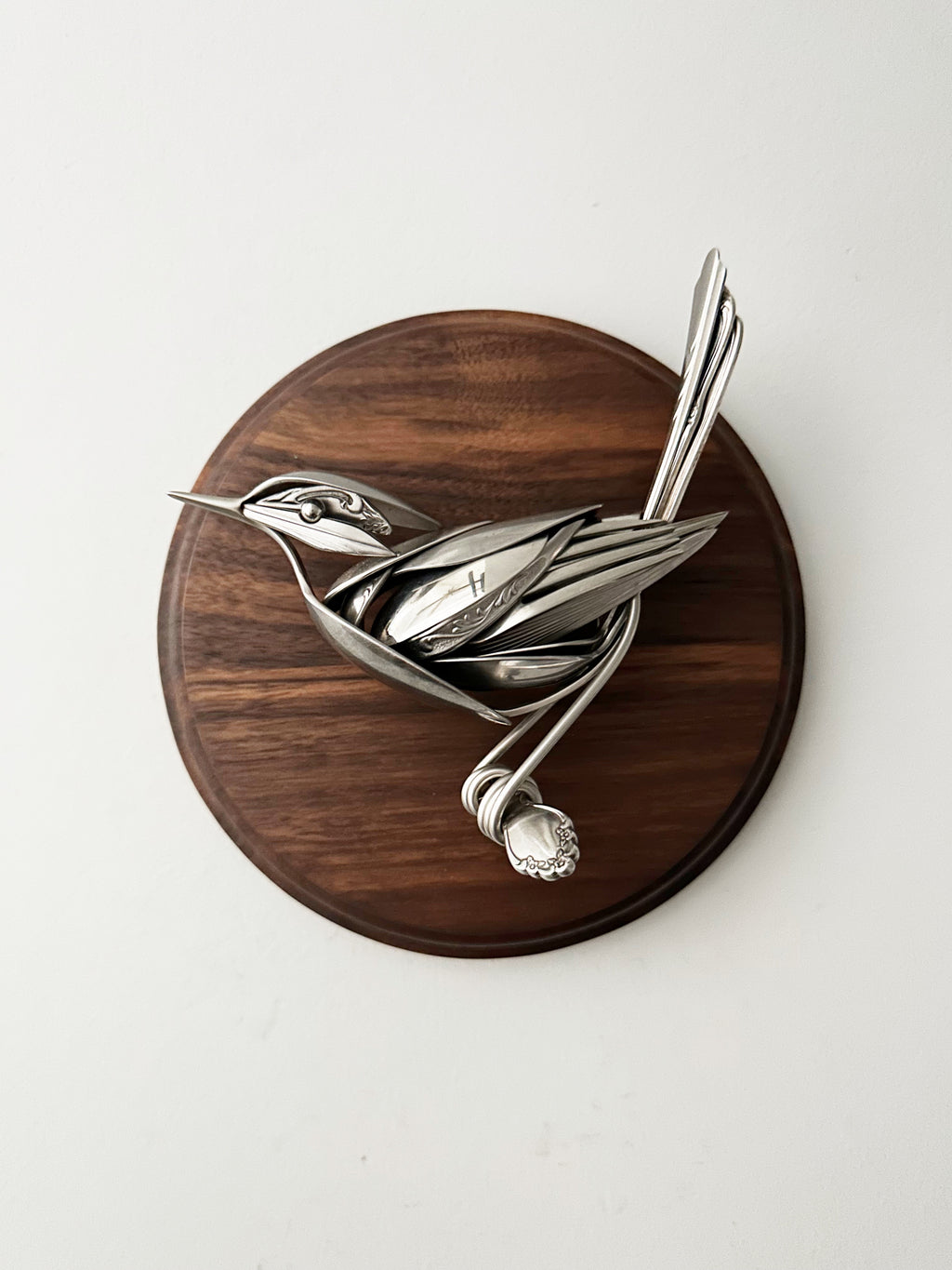 "Zoey" - Metal Bird Sculpture