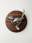 "Zoey" - Metal Bird Sculpture