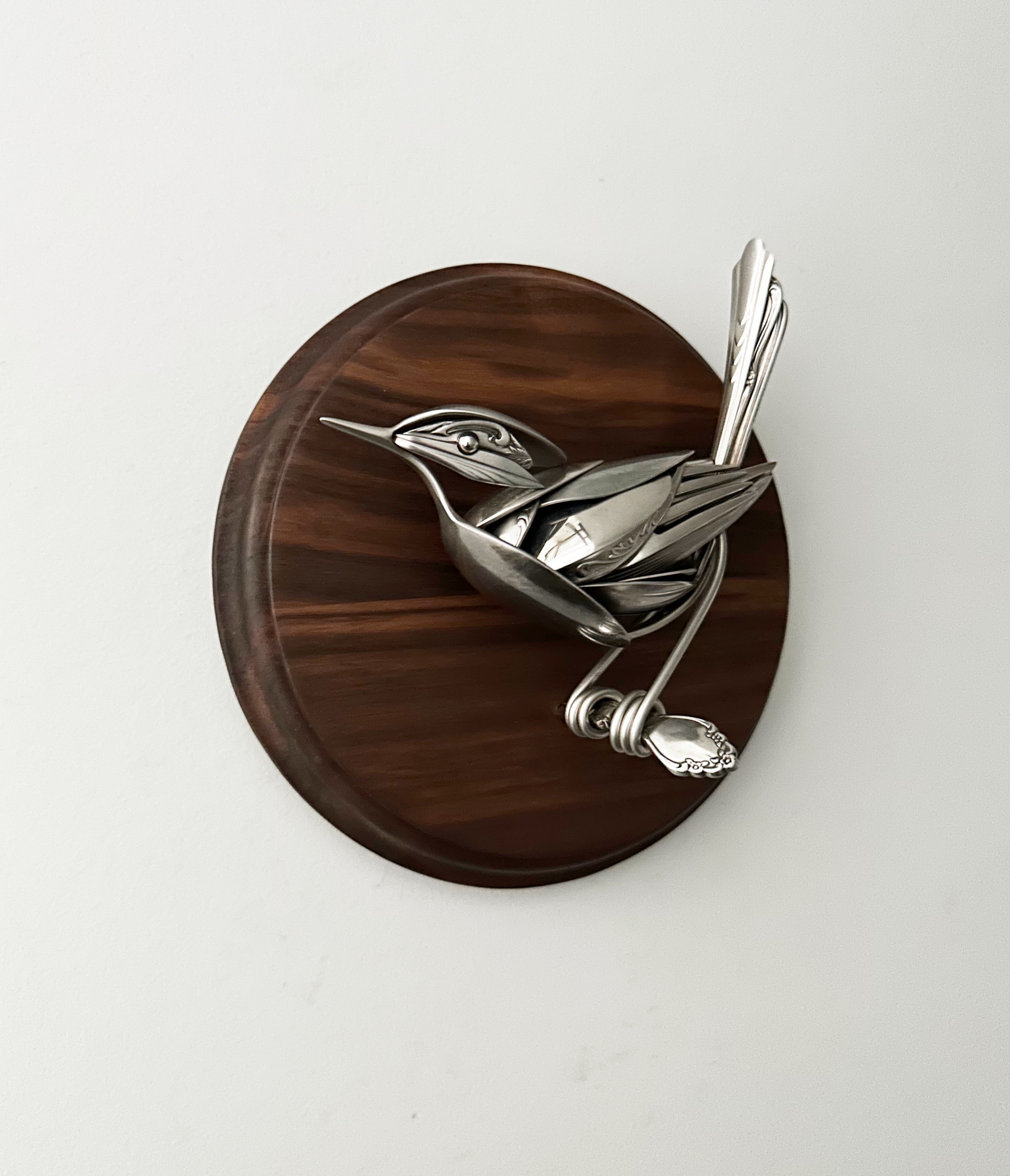 "Zoey" - Metal Bird Sculpture
