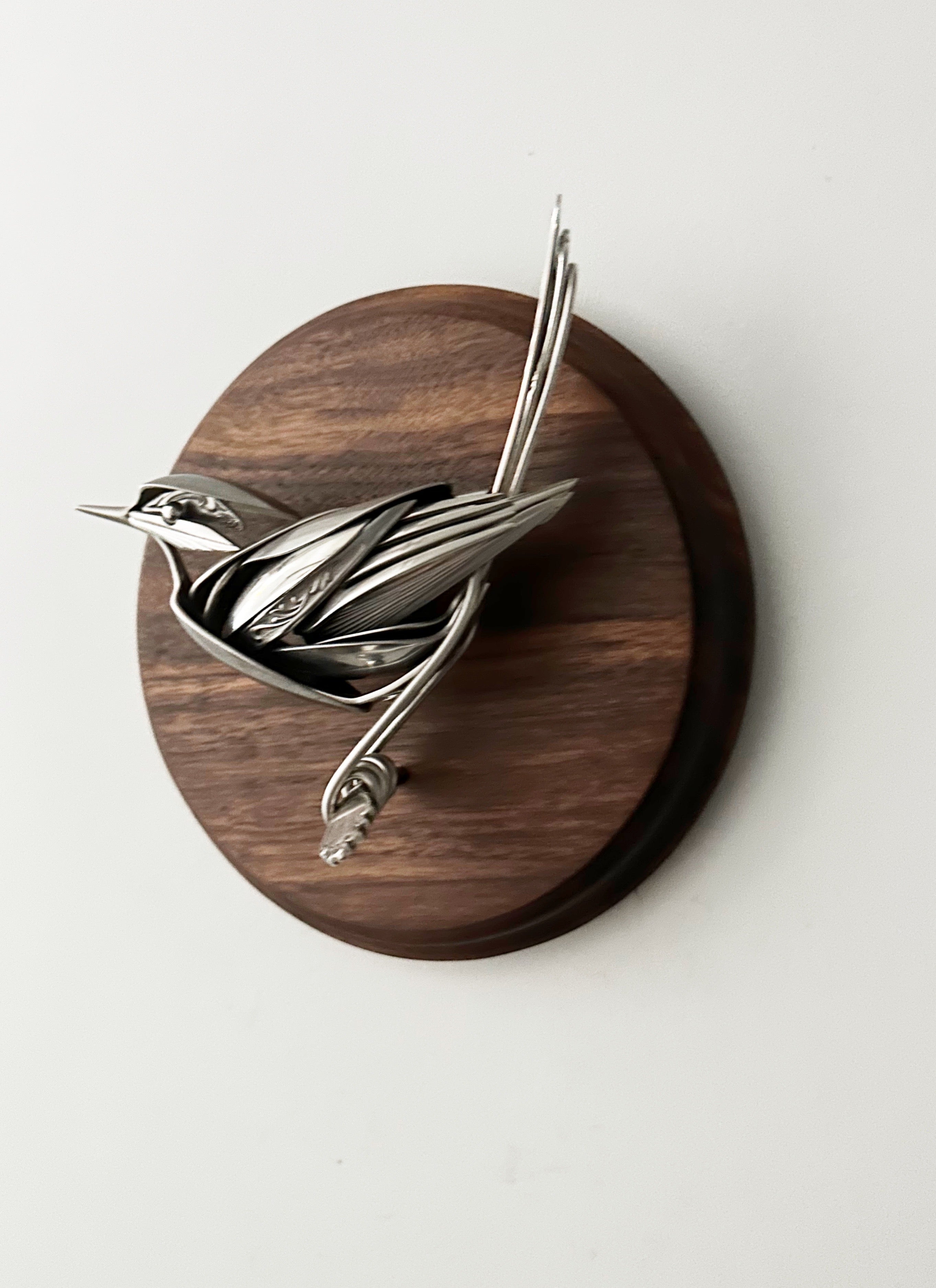 "Zoey" - Metal Bird Sculpture