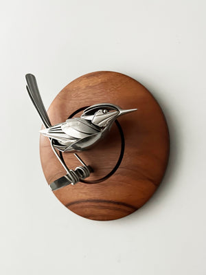 "Ani" - Metal Bird Sculpture
