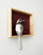 "Rumi" - Metal Bird Sculpture