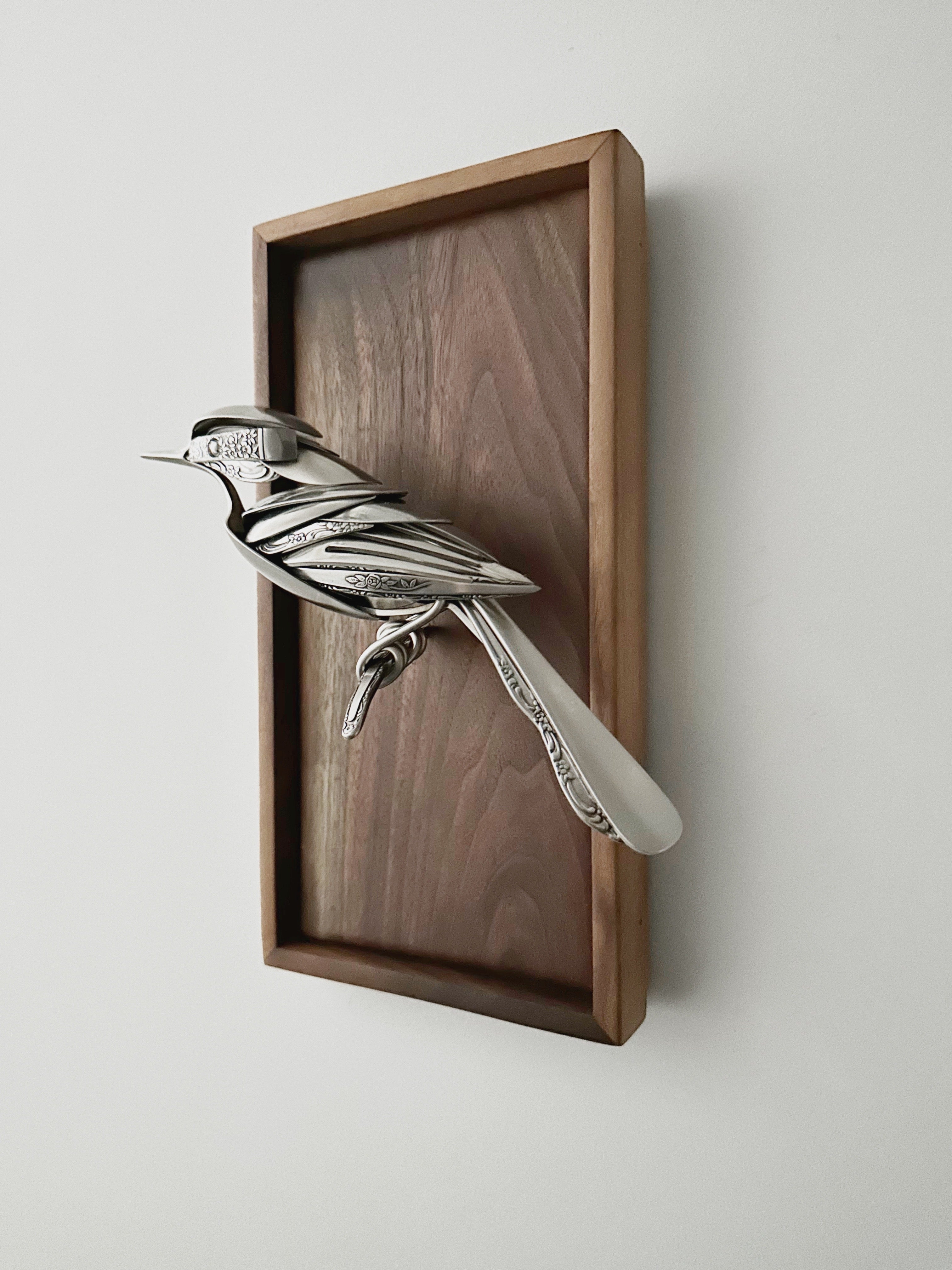 "Claudia" - Metal Bird Sculpture