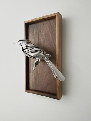 "Claudia" - Metal Bird Sculpture