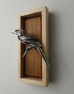 "Birdie" - Metal Bird Sculpture