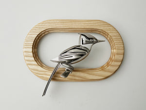 "Captain" - Metal Bird Sculpture