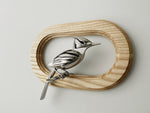 "Captain" - Metal Bird Sculpture
