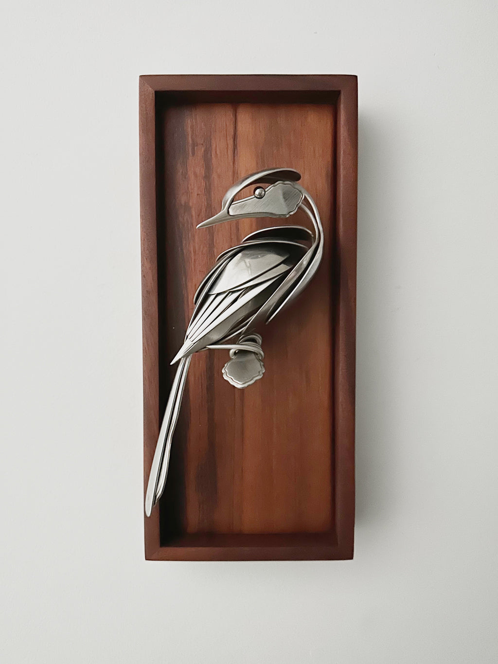 "Cicero" - Metal Bird Sculpture