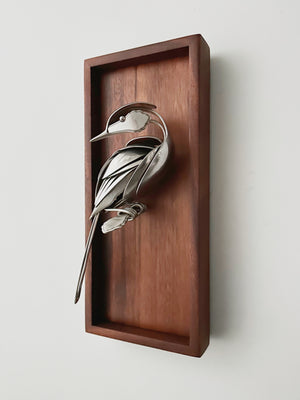 "Cicero" - Metal Bird Sculpture