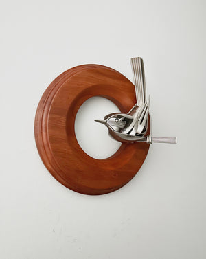"Joey" - Metal Bird Sculpture