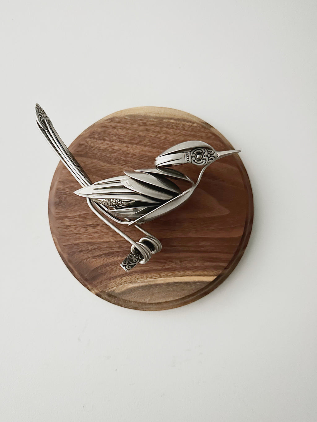 "Barbara" - Metal Bird Sculpture
