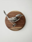 "Barbara" - Metal Bird Sculpture