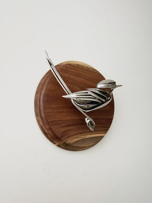 "Barbara" - Metal Bird Sculpture