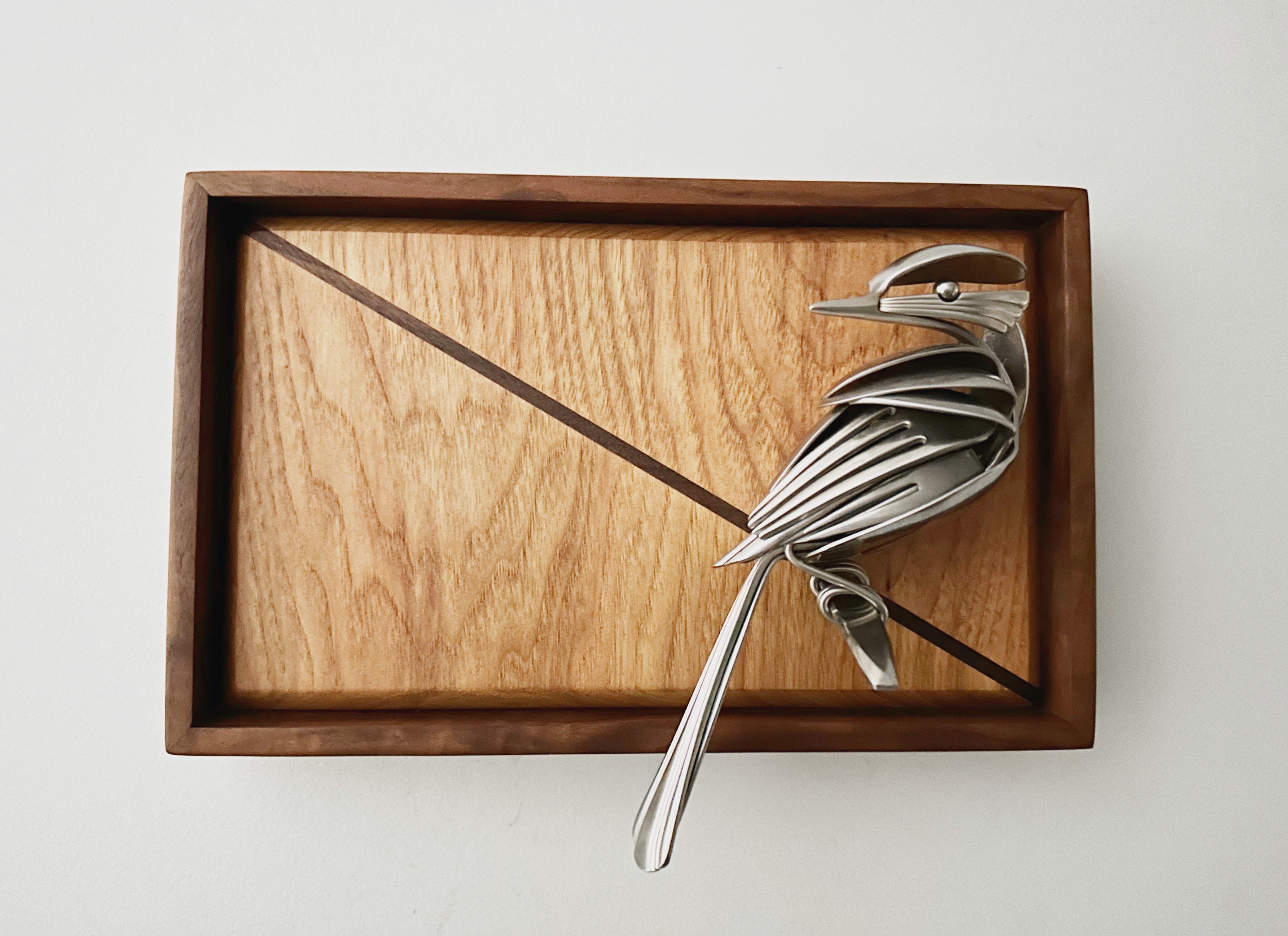 "Dean" - Metal Bird Sculpture