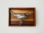"Daniel" - Metal Bird Sculpture