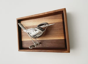 "Daniel" - Metal Bird Sculpture