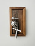 "Nolan" - Metal Bird Sculpture