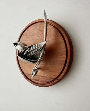 "Hattie" - Metal Bird Sculpture