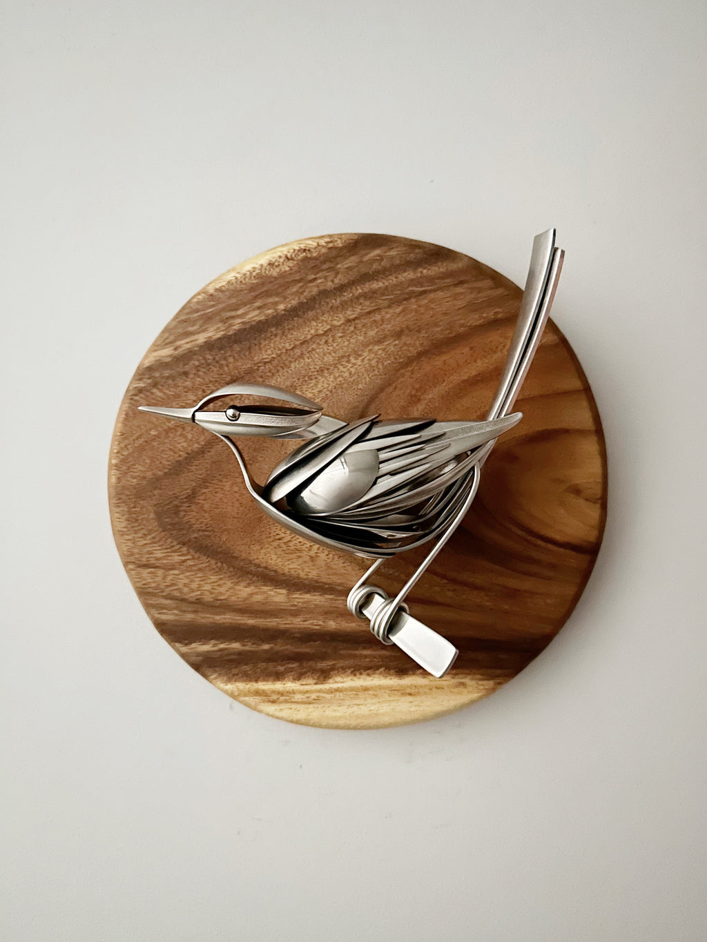 "Boris" - Metal Bird Sculpture