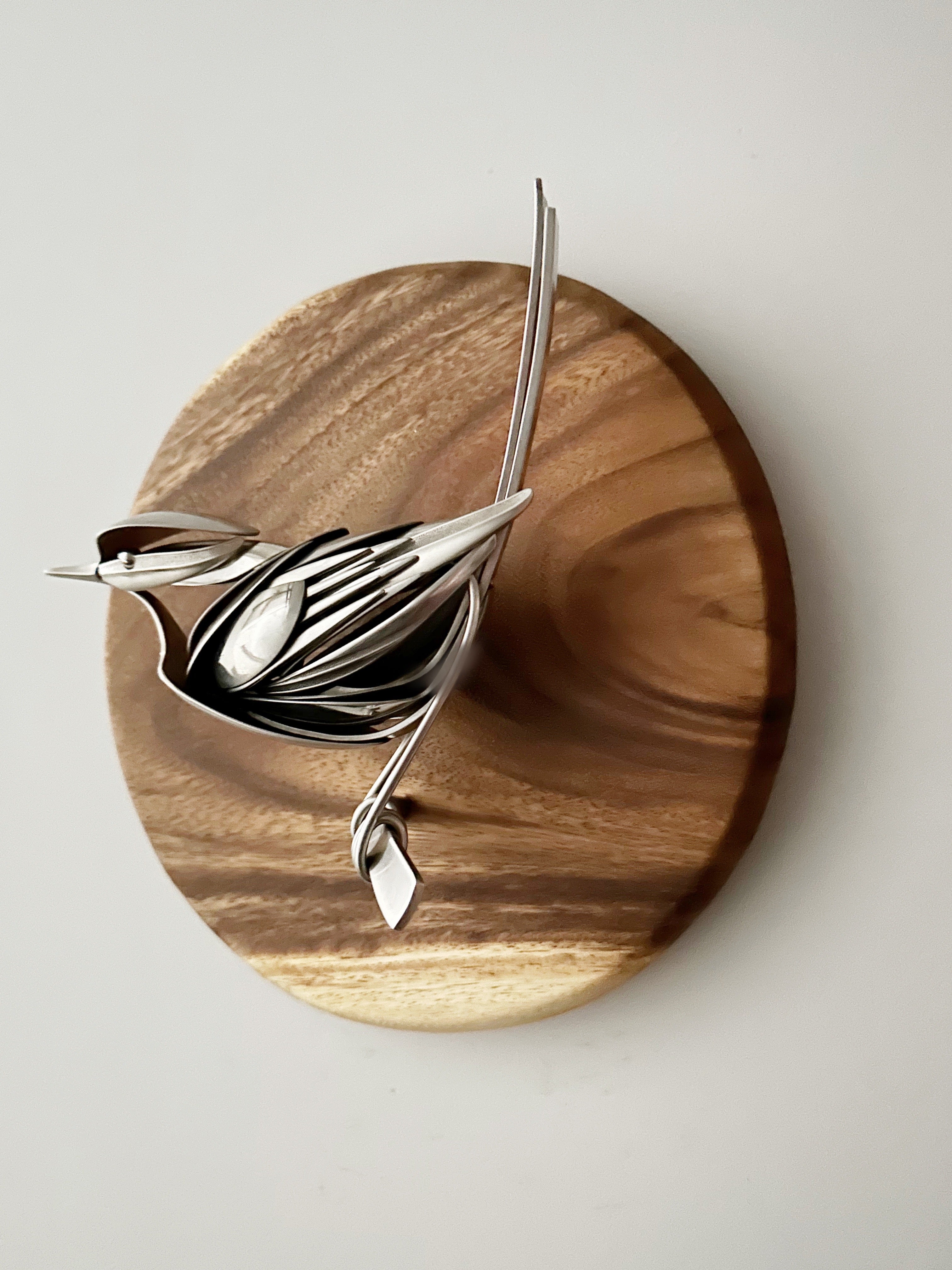 "Boris" - Metal Bird Sculpture