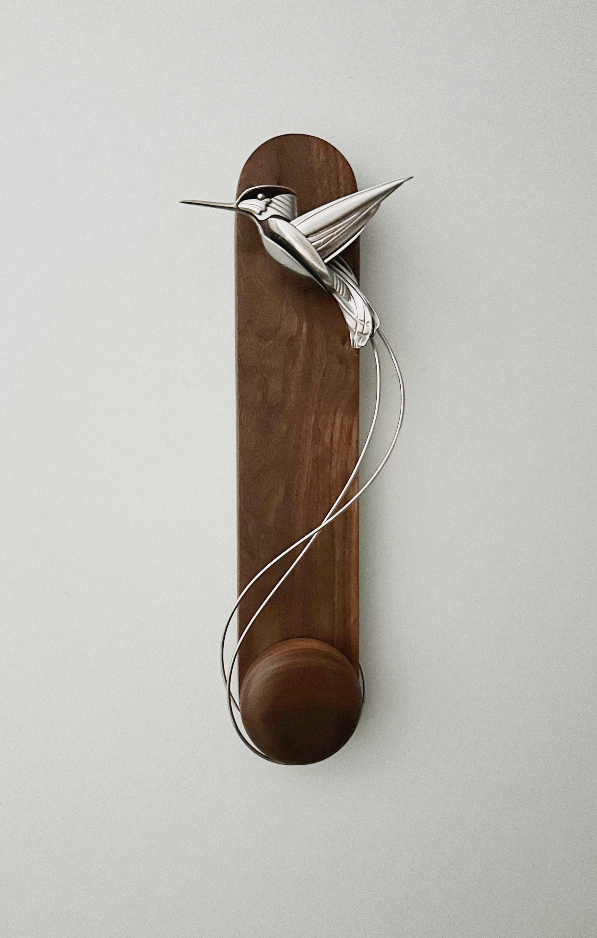 "Thomas" - Metal Hummingbird Sculpture