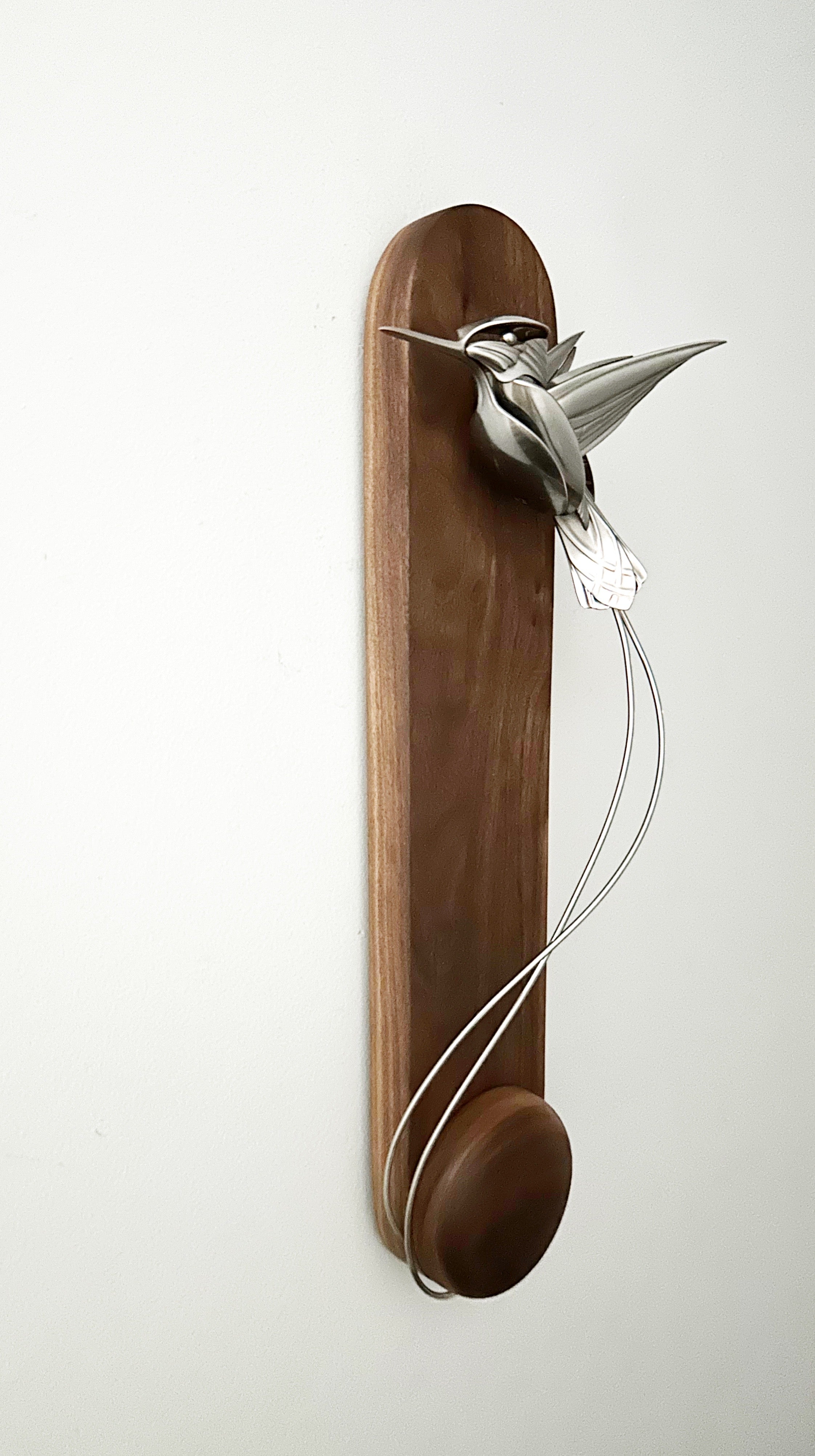 "Thomas" - Metal Hummingbird Sculpture