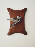 "Elijah" - Metal Hummingbird Sculpture