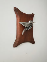 "Elijah" - Metal Hummingbird Sculpture