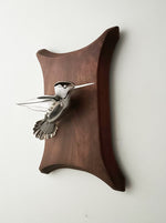 "Elijah" - Metal Hummingbird Sculpture