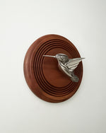 "Raya" - Metal Hummingbird Sculpture
