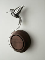 "Isabella" - Metal Hummingbird Sculpture