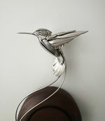 "Isabella" - Metal Hummingbird Sculpture