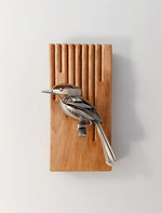 "Elden" - Metal Bird Sculpture