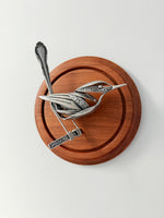 "Frannie" - Metal Bird Sculpture