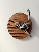 "Mackenzie" - Metal Bird Sculpture