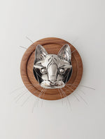 "Maestro" - Metal Cat Sculpture