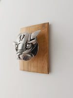 "Nala" - Metal Cat Head
