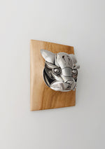 "Nala" - Metal Cat Head