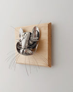 "Fritz" - Metal Cat Sculpture