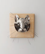 "Fritz" - Metal Cat Sculpture