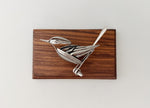 "Gianna" - Metal Bird Sculpture