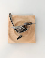 "Odette" - Metal Bird Sculpture