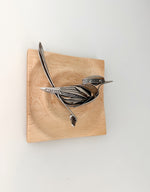 "Odette" - Metal Bird Sculpture