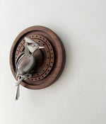 "Evander" - Metal Bird Sculpture