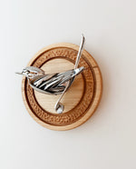 "Raquel" - Metal Bird Sculpture
