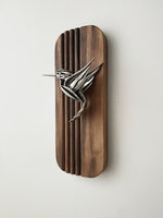 "Holly" - Metal Hummingbird Sculpture