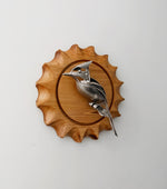 "Clarence" - Metal Bird Sculpture