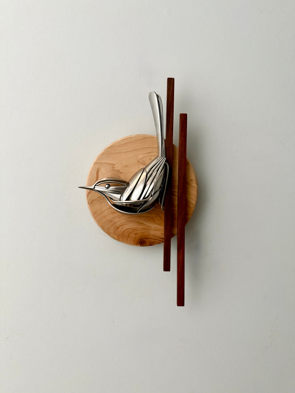 "Dean" - Metal Bird Sculpture