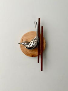 "Dean" - Metal Bird Sculpture