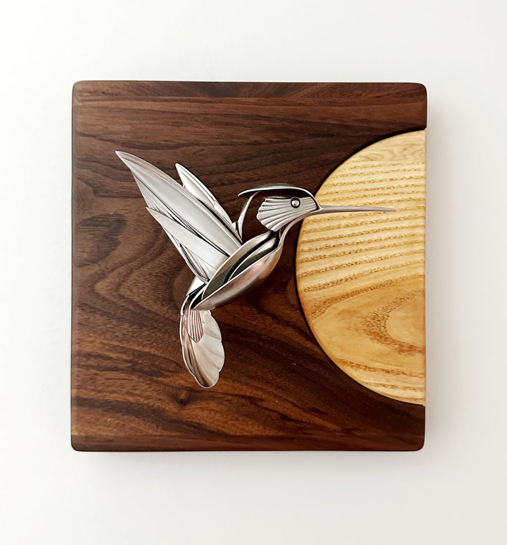 "Sunday" - Hummingbird Sculpture